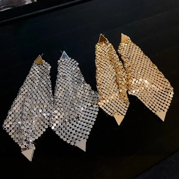 luxury fashion designer earrings tassel - Picture 5 of 11